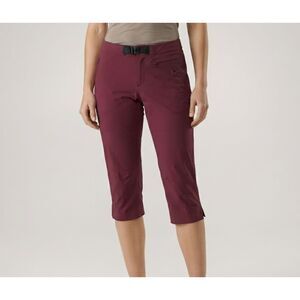 Arc'teryx Palisade Women's Capris Deep Cranberry Size 10 NWT